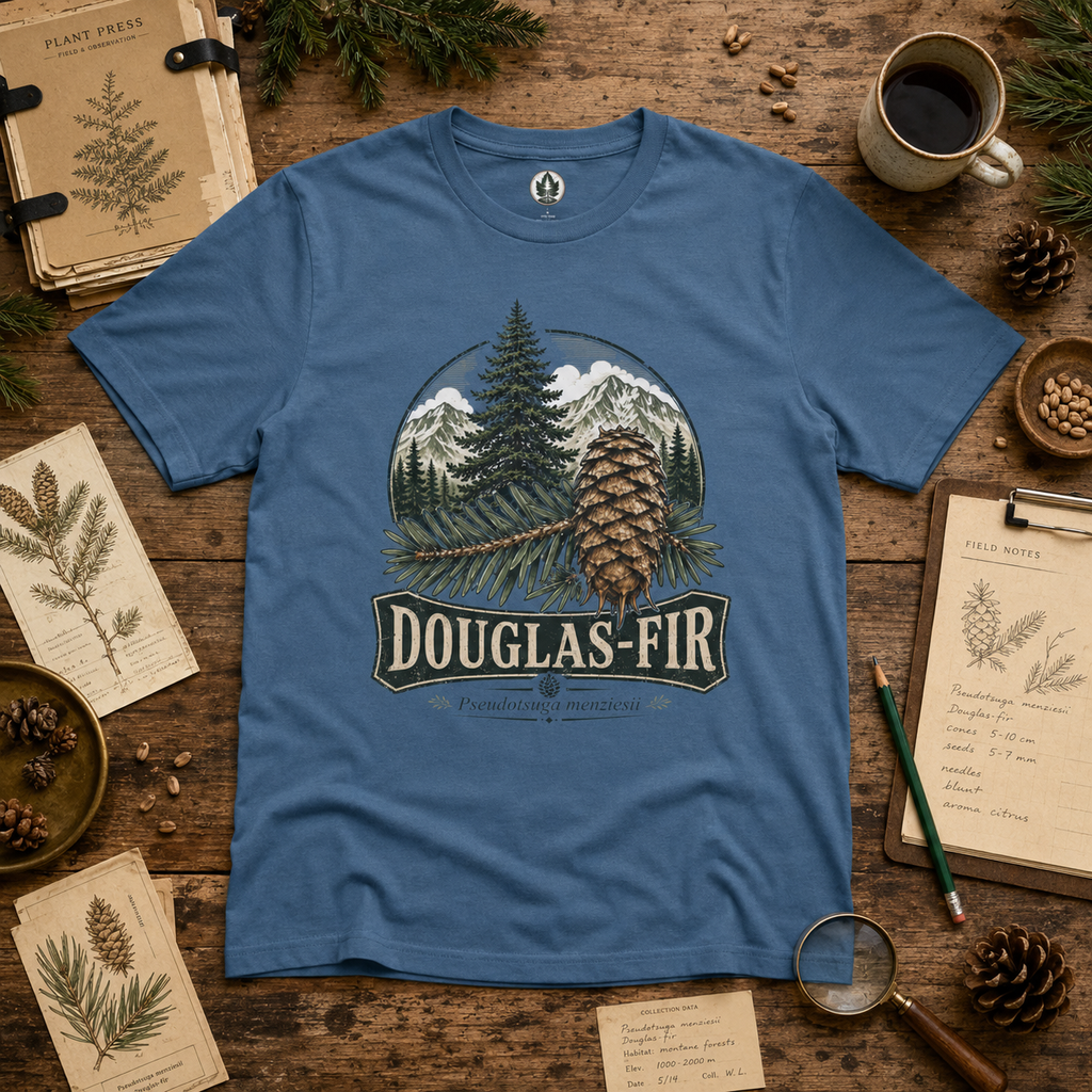 Douglas-Fir, Pseudotsuga menziesii T‑Shirt