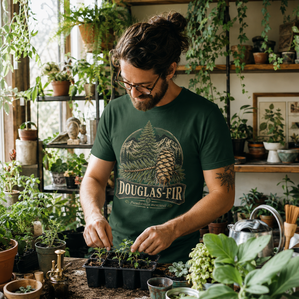 Douglas-Fir, Pseudotsuga menziesii T‑Shirt