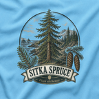 Sitka Spruce, Picea sitchensis T‑Shirt
