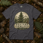 Western Hemlock, Tsuga heterophylla T‑Shirt
