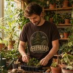 Western Hemlock, Tsuga heterophylla T‑Shirt