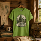 Western Hemlock, Tsuga heterophylla T‑Shirt