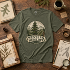Western Hemlock, Tsuga heterophylla T‑Shirt