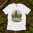 Western Hemlock, Tsuga heterophylla T‑Shirt