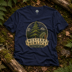 Western Hemlock, Tsuga heterophylla T‑Shirt