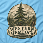 Western Hemlock, Tsuga heterophylla T‑Shirt