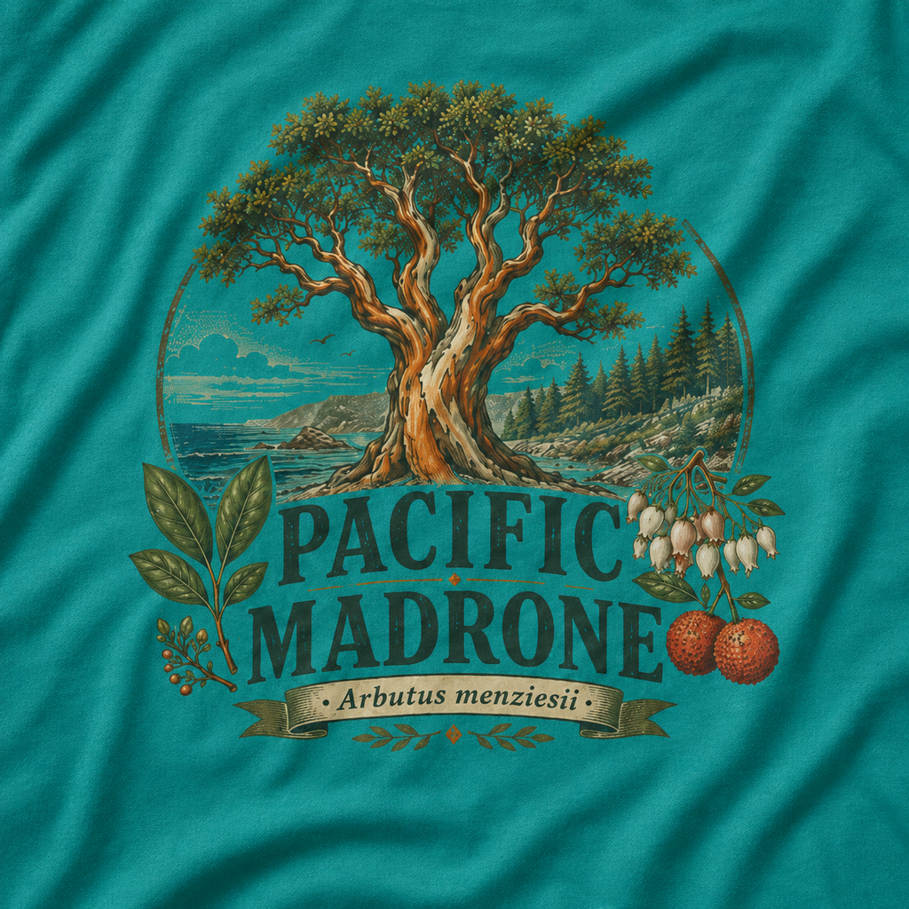 Pacific Madrone, Arbutus menziesii T‑Shirt