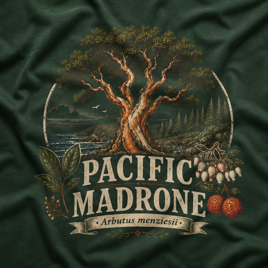 Pacific Madrone, Arbutus menziesii T‑Shirt