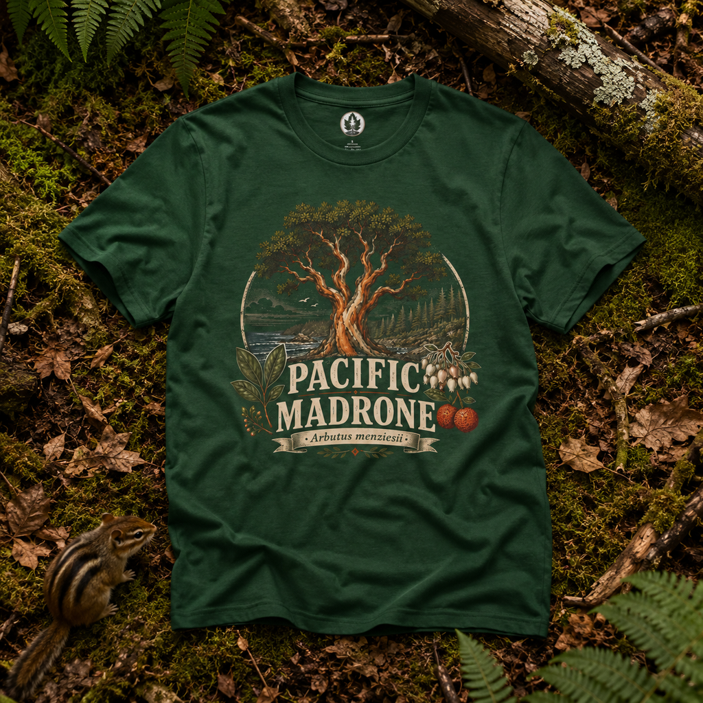 Pacific Madrone, Arbutus menziesii T‑Shirt