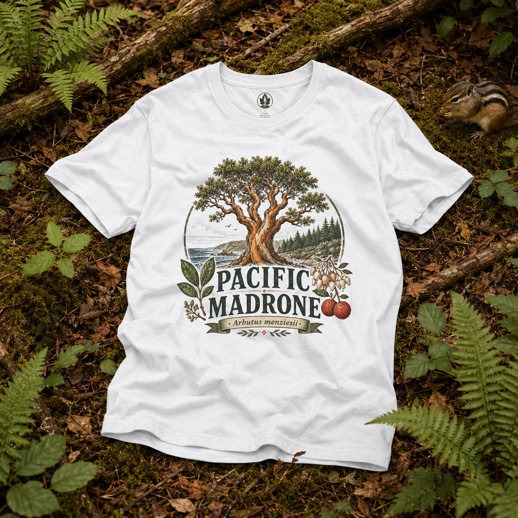 Pacific Madrone, Arbutus menziesii T‑Shirt