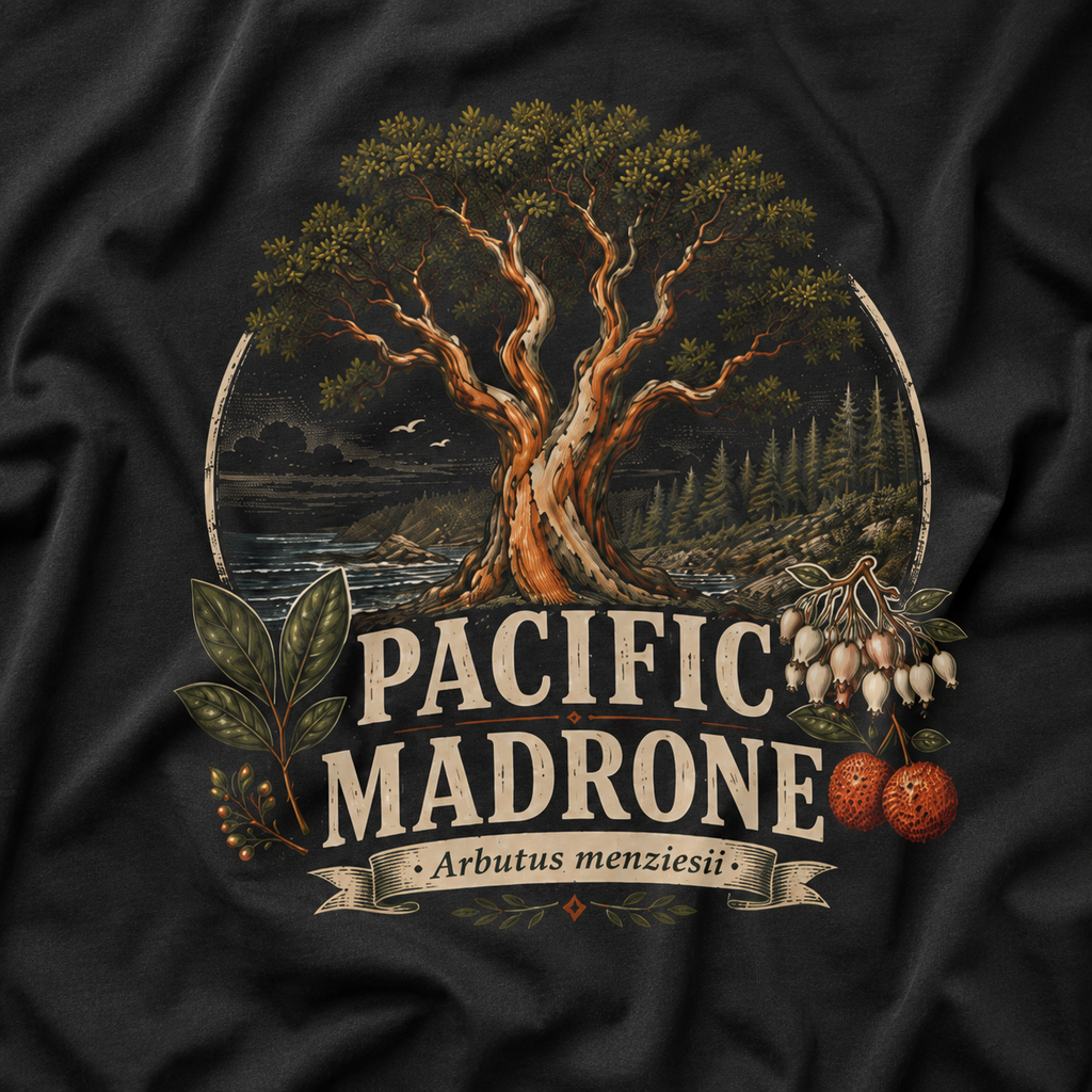 Pacific Madrone, Arbutus menziesii T‑Shirt