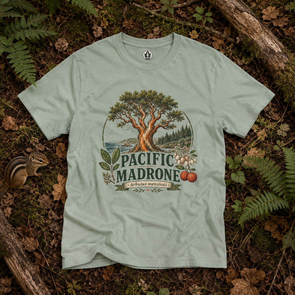 Pacific Madrone, Arbutus menziesii T‑Shirt