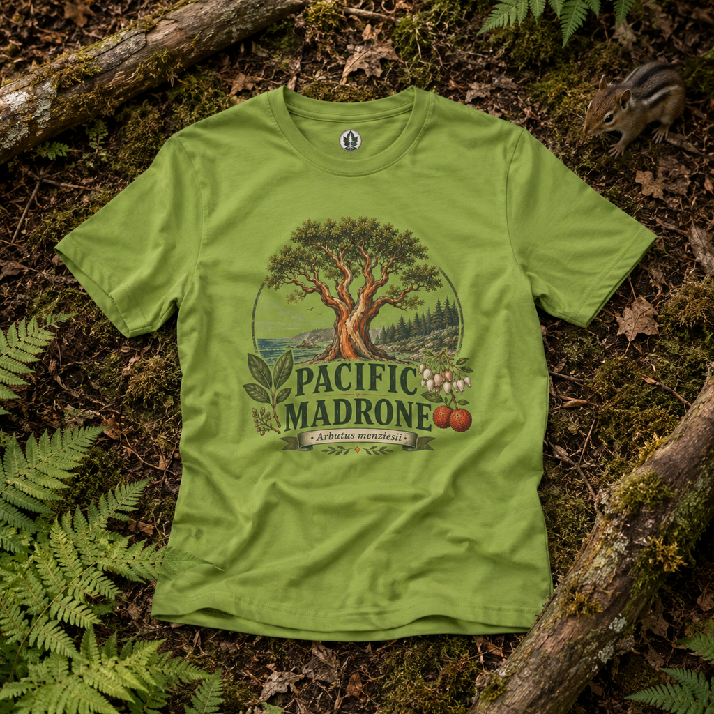 Pacific Madrone, Arbutus menziesii T‑Shirt