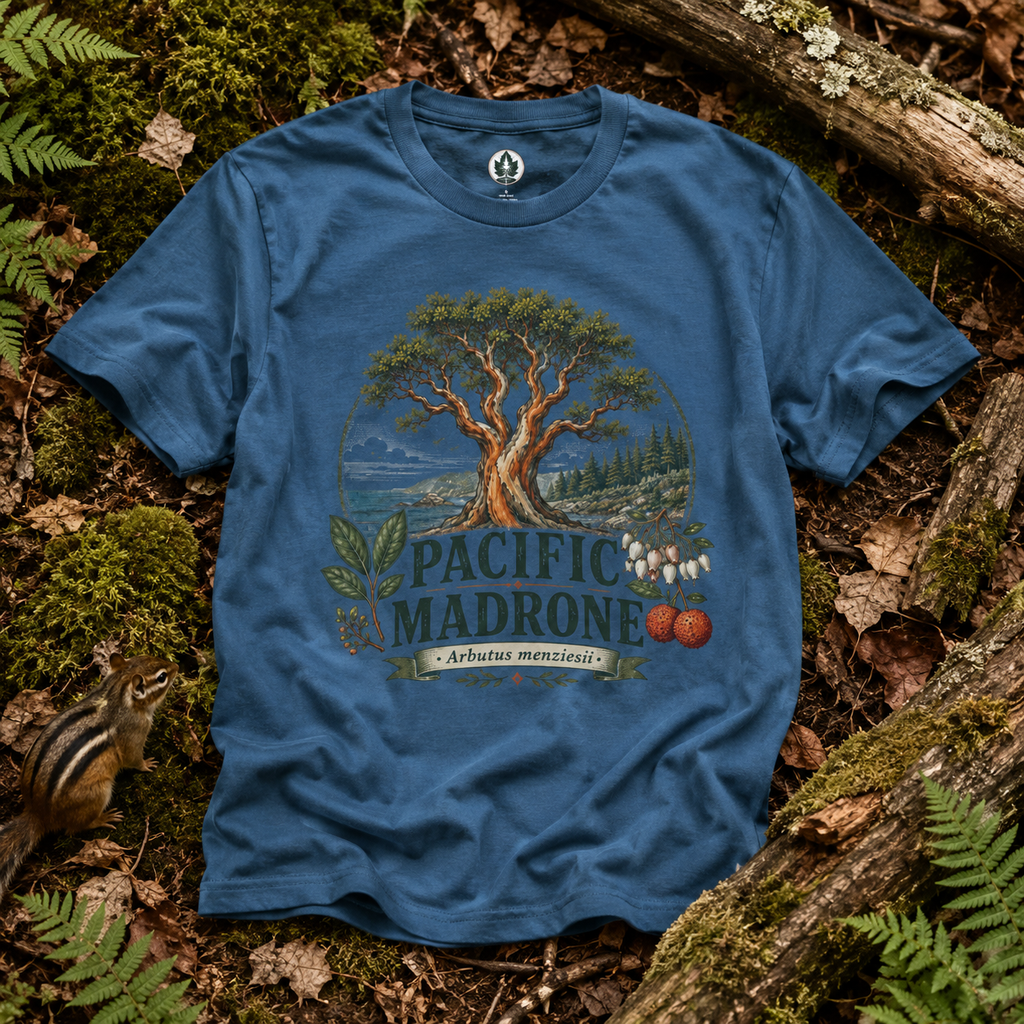 Pacific Madrone, Arbutus menziesii T‑Shirt
