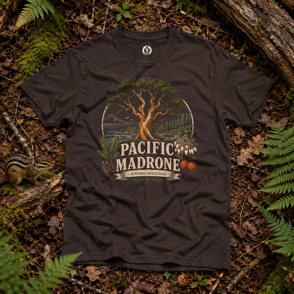 Pacific Madrone, Arbutus menziesii T‑Shirt