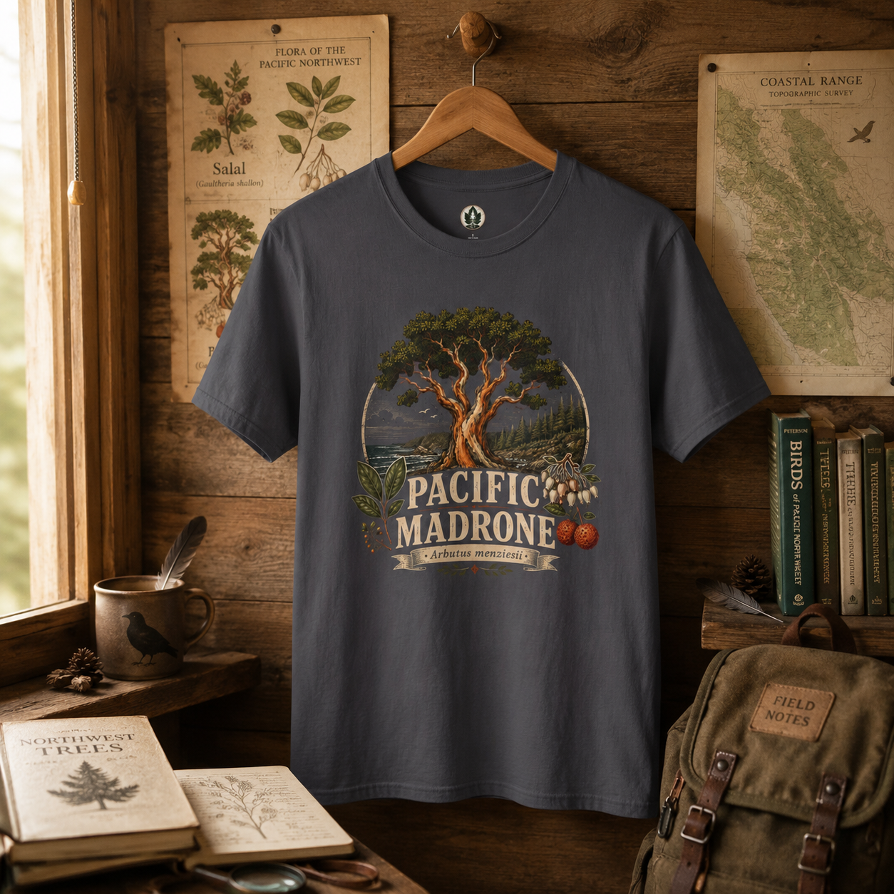 Pacific Madrone, Arbutus menziesii T‑Shirt