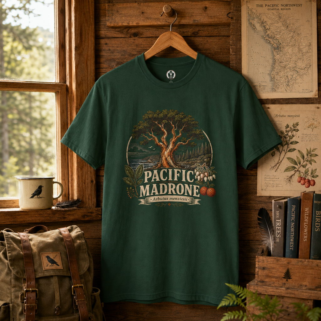 Pacific Madrone, Arbutus menziesii T‑Shirt