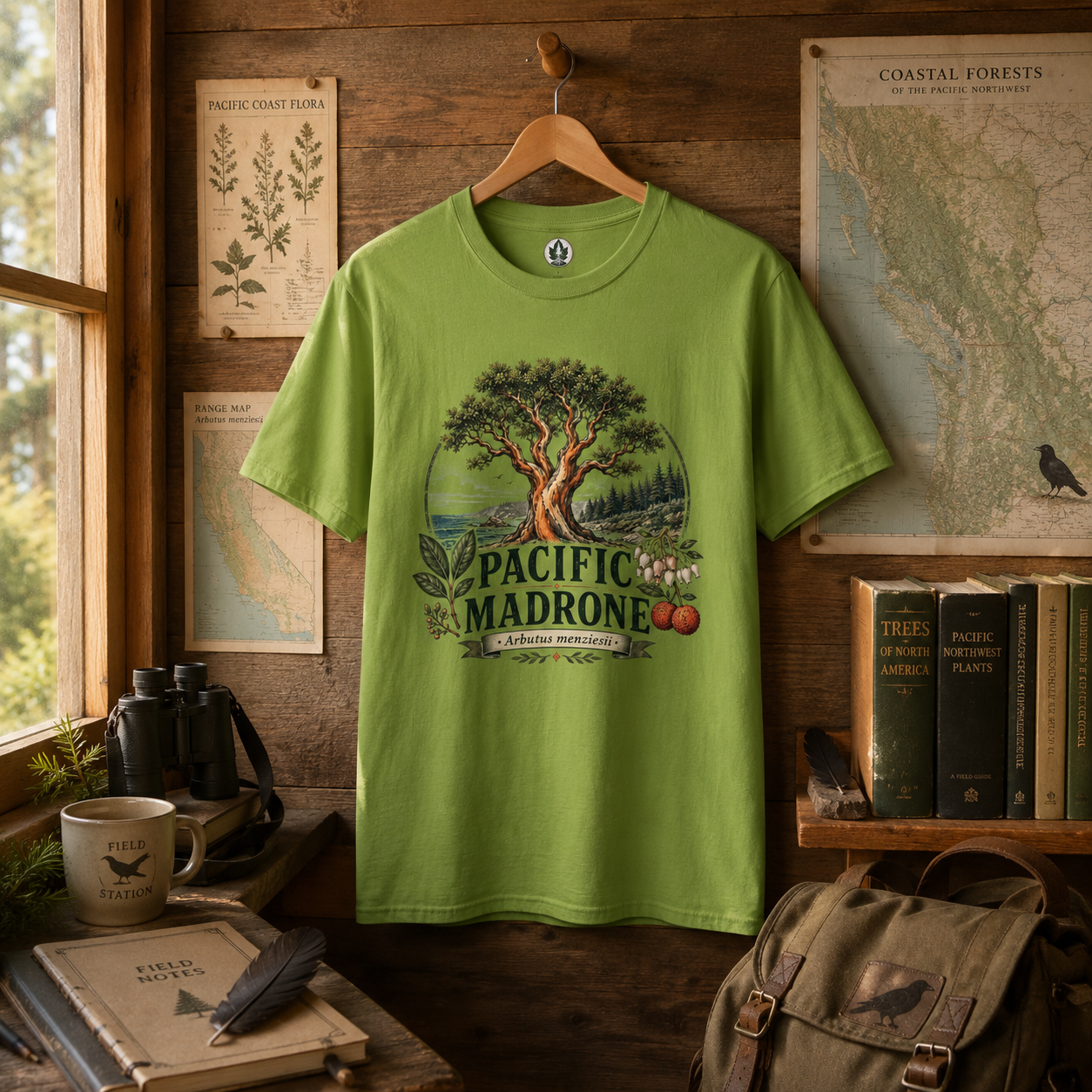 Pacific Madrone, Arbutus menziesii T‑Shirt