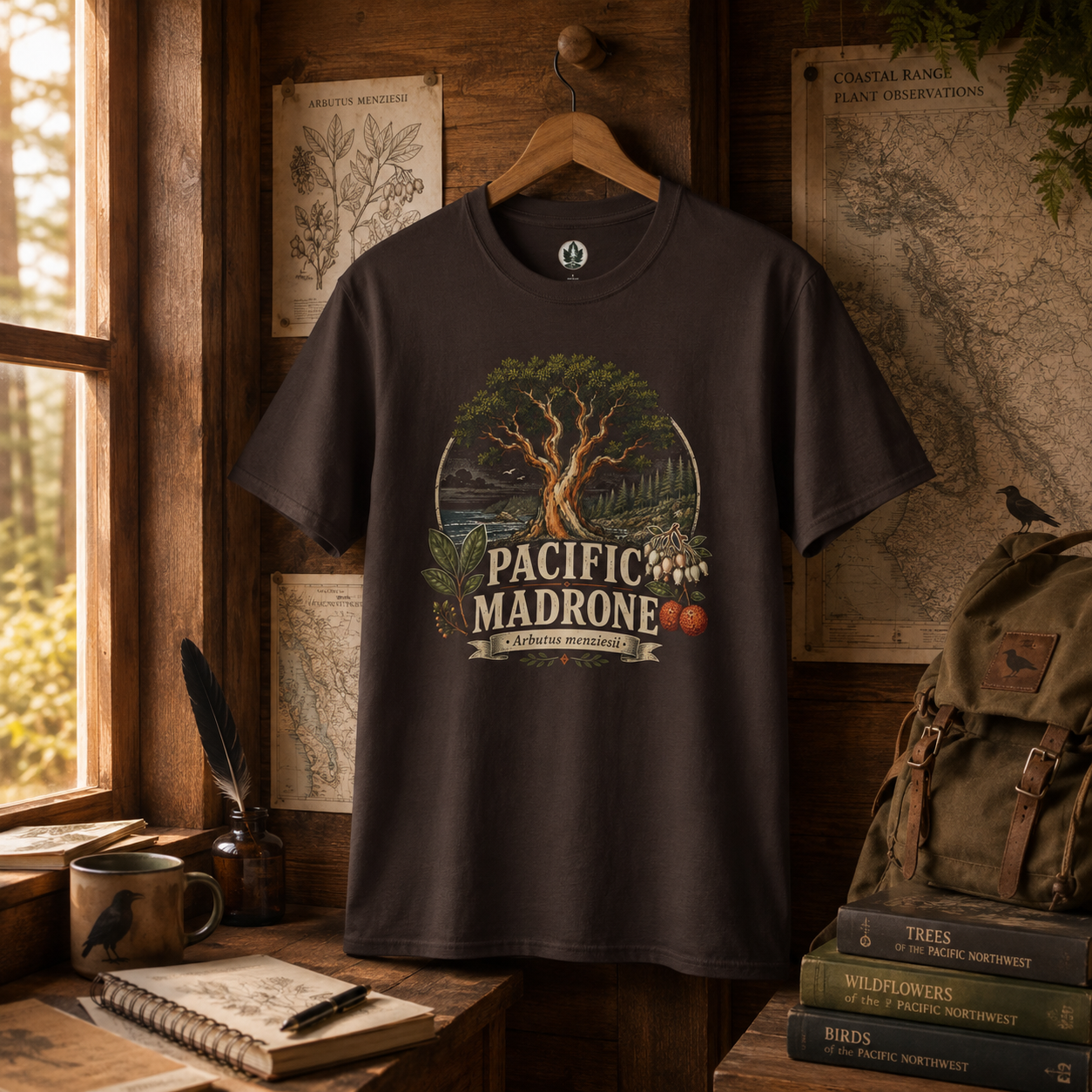 Pacific Madrone, Arbutus menziesii T‑Shirt
