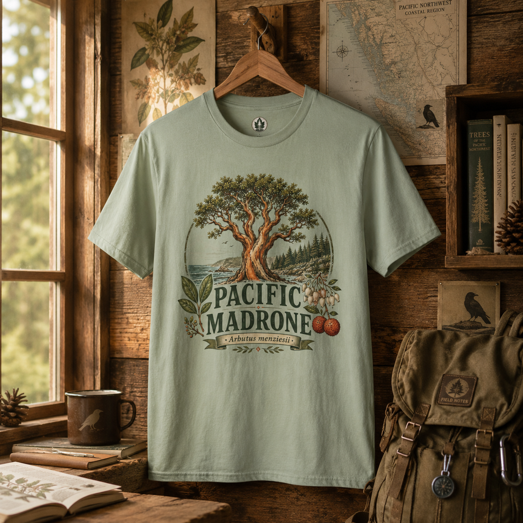 Pacific Madrone, Arbutus menziesii T‑Shirt