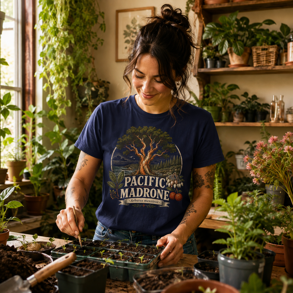 Pacific Madrone, Arbutus menziesii T‑Shirt