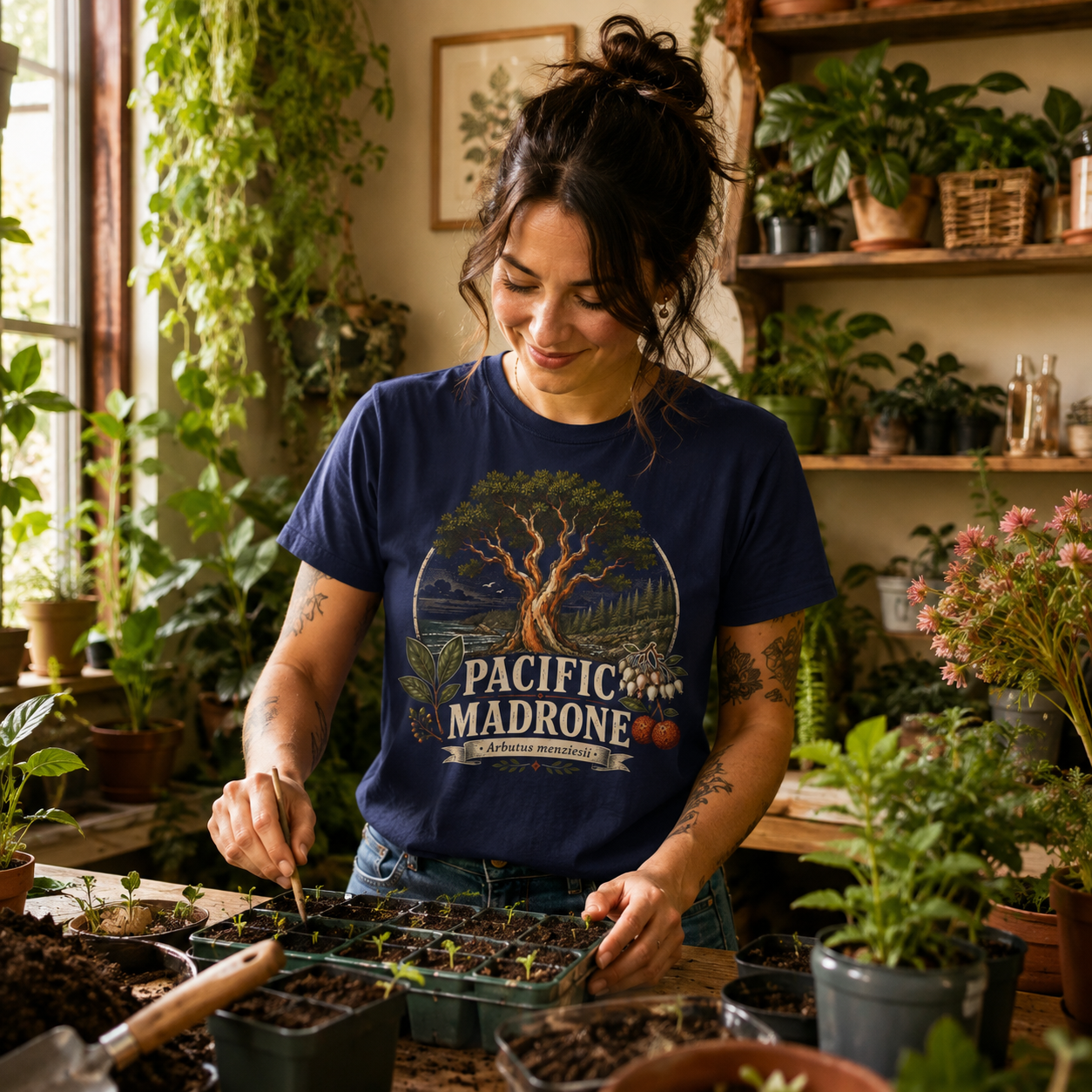 Pacific Madrone, Arbutus menziesii T‑Shirt