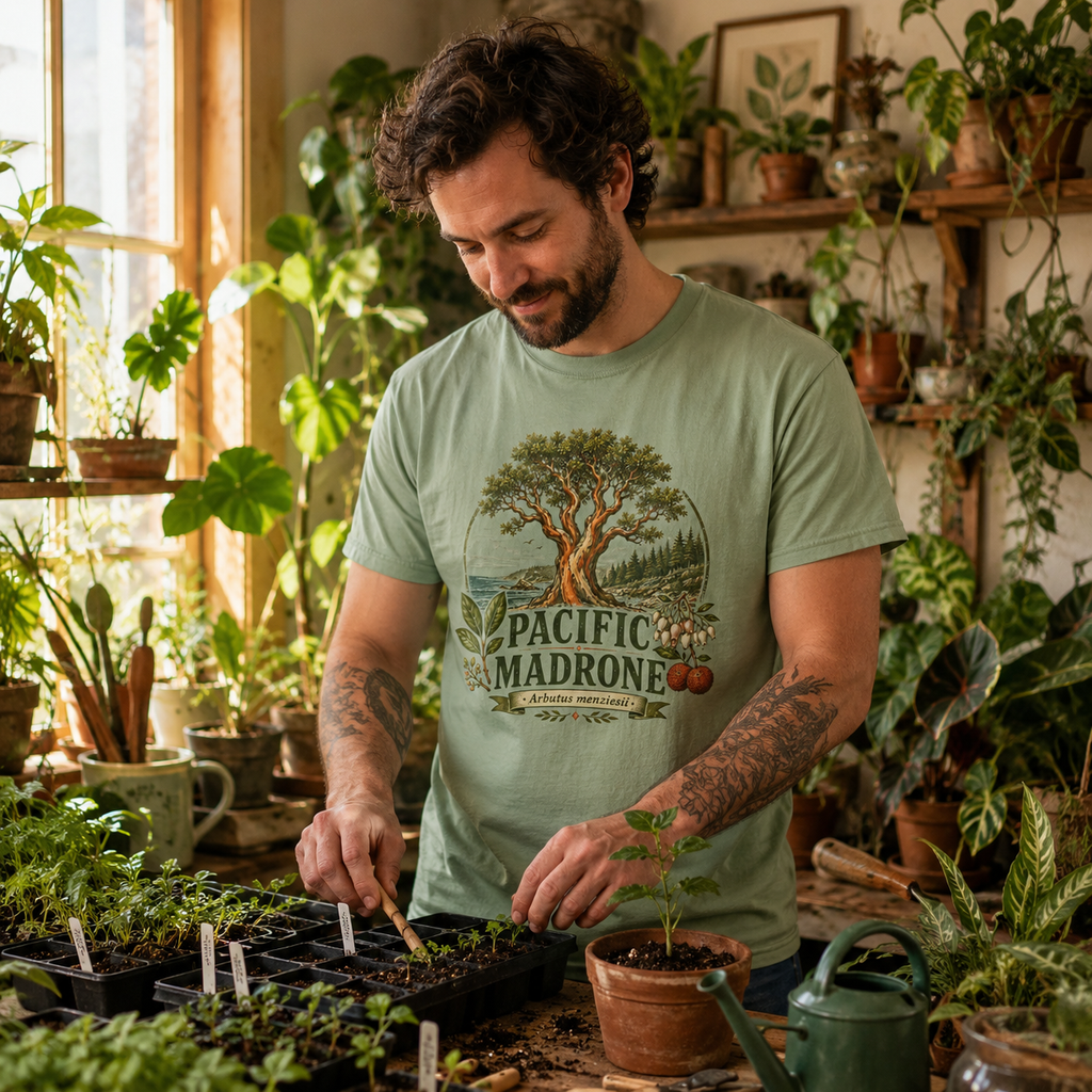 Pacific Madrone, Arbutus menziesii T‑Shirt