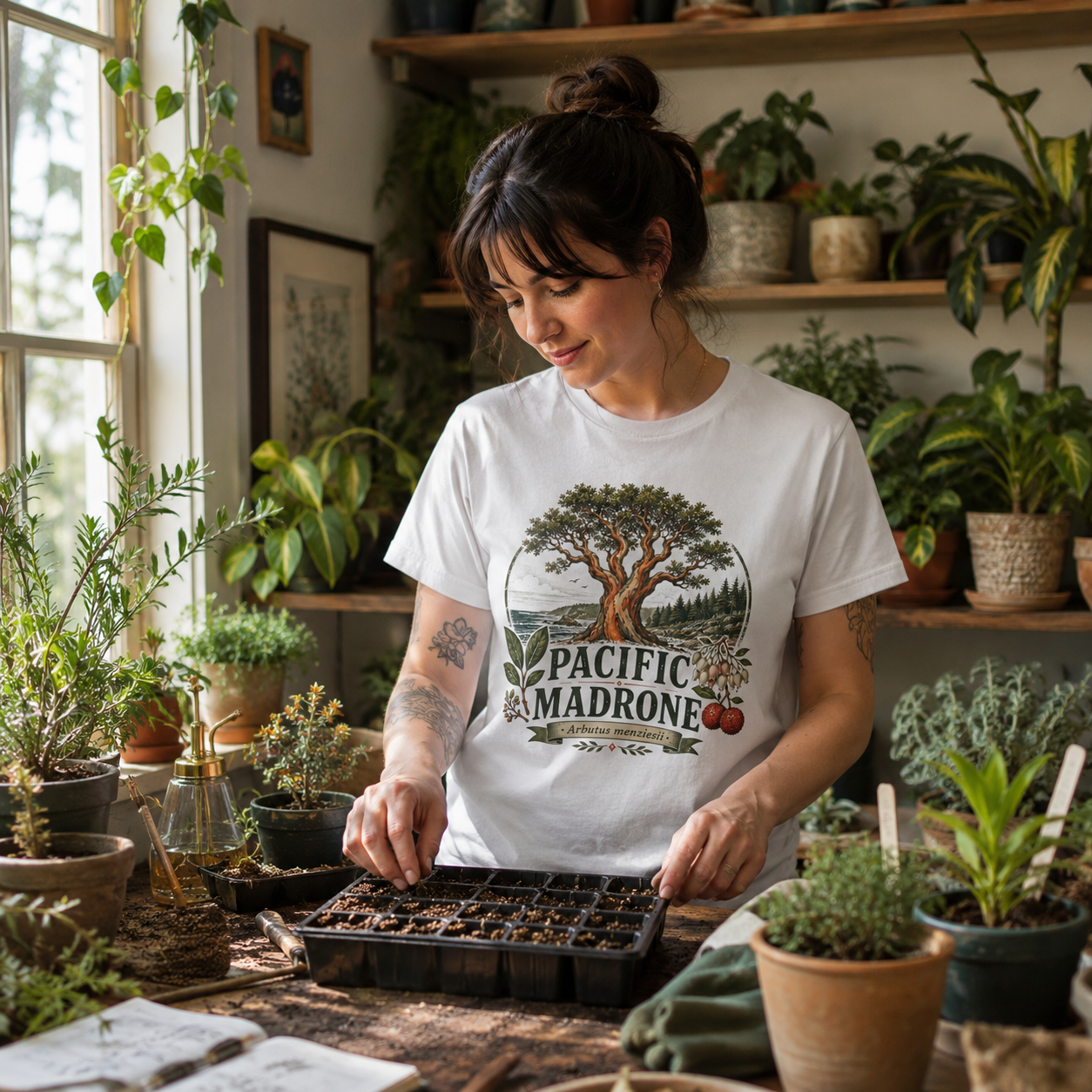 Pacific Madrone, Arbutus menziesii T‑Shirt