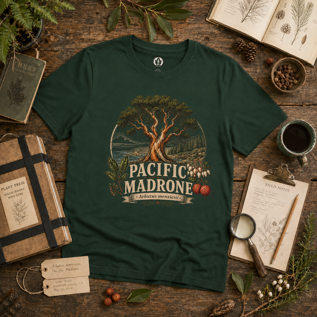 Pacific Madrone, Arbutus menziesii T‑Shirt