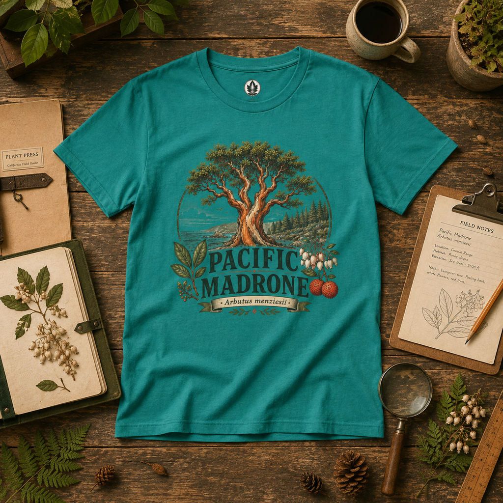 Pacific Madrone, Arbutus menziesii T‑Shirt