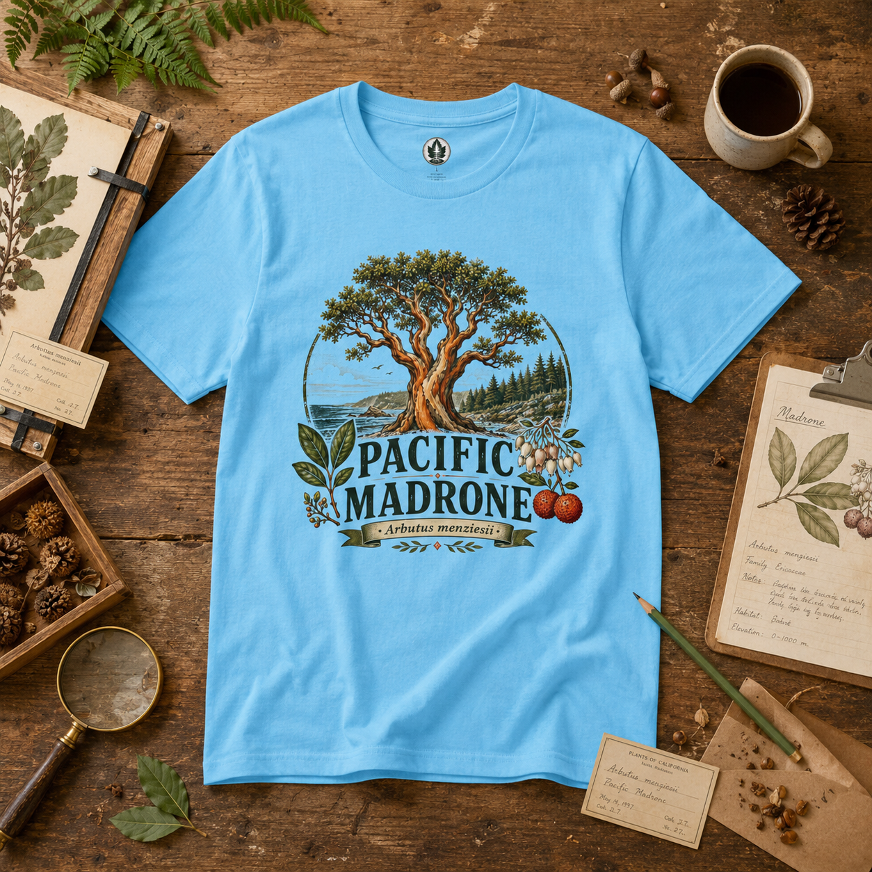 Pacific Madrone, Arbutus menziesii T‑Shirt