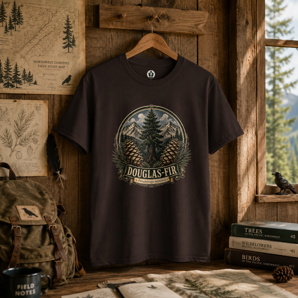Douglas-Fir, Pseudotsuga menziesii T‑Shirt
