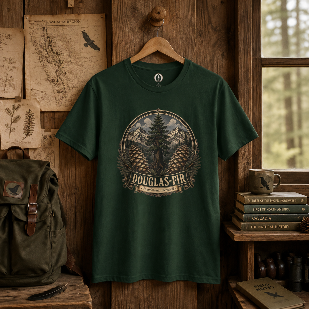 Douglas-Fir, Pseudotsuga menziesii T‑Shirt