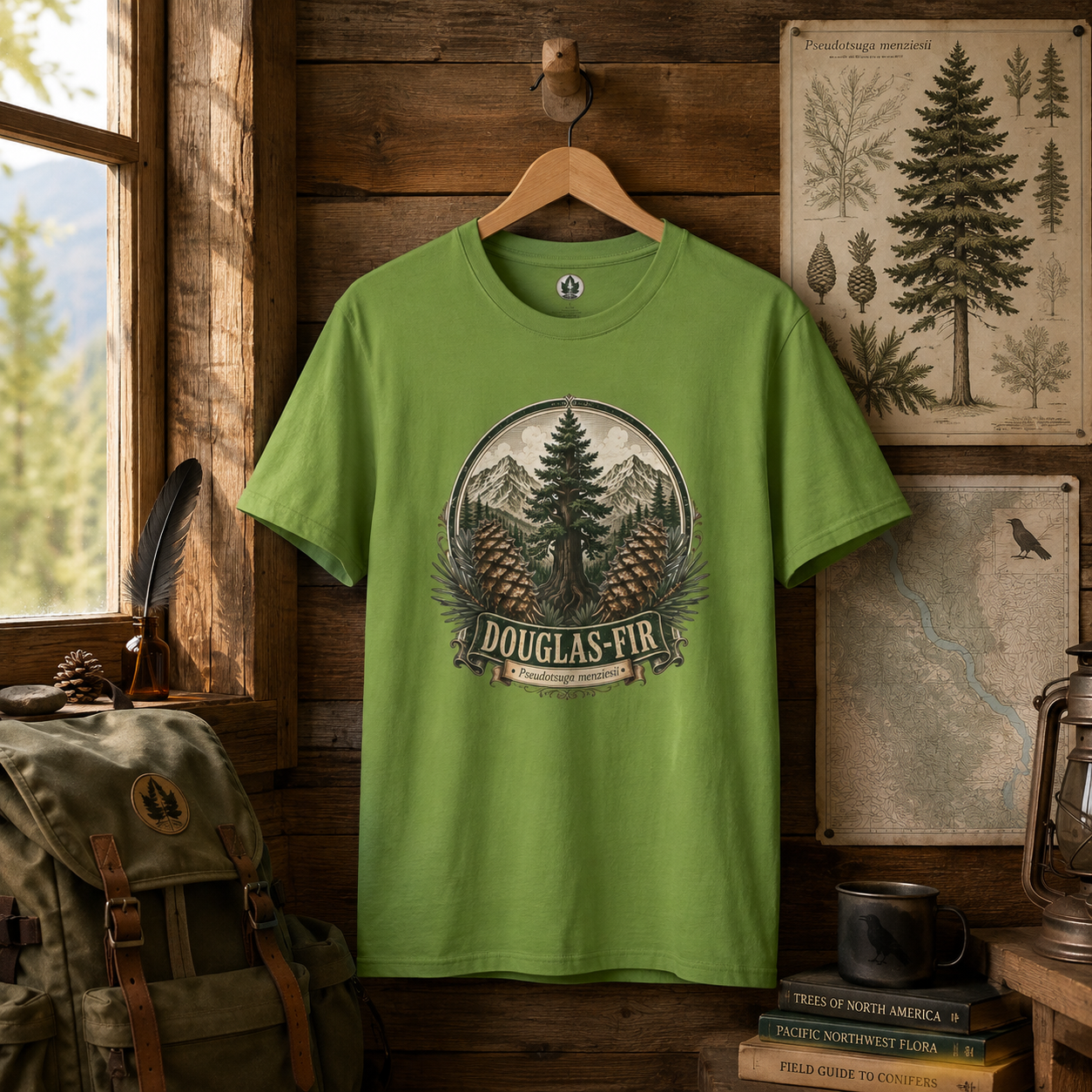 Douglas-Fir, Pseudotsuga menziesii T‑Shirt