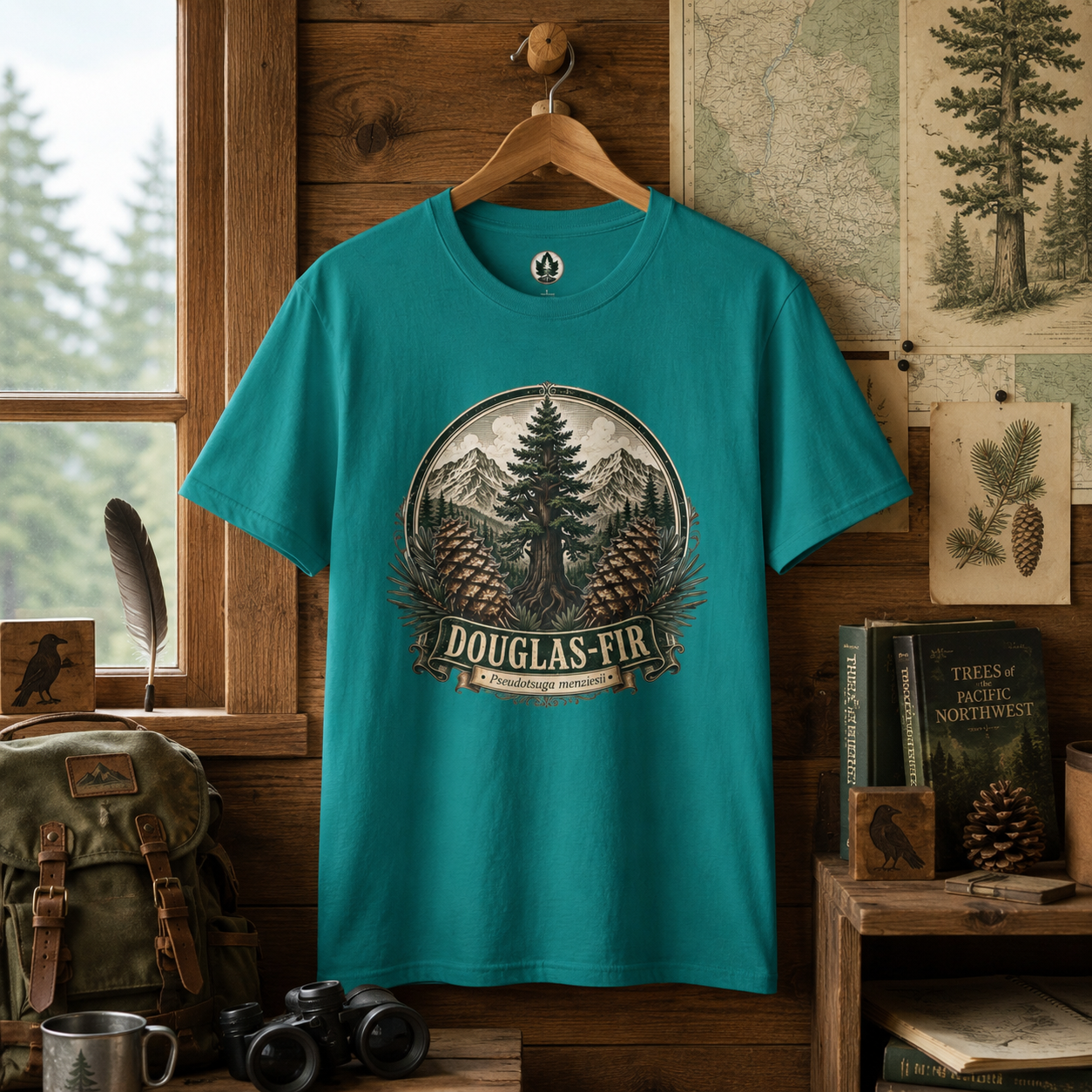 Douglas-Fir, Pseudotsuga menziesii T‑Shirt