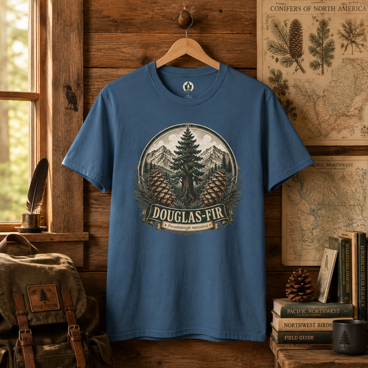 Douglas-Fir, Pseudotsuga menziesii T‑Shirt