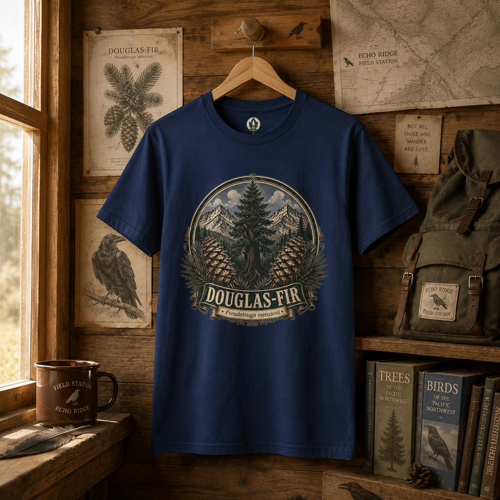 Douglas-Fir, Pseudotsuga menziesii T‑Shirt
