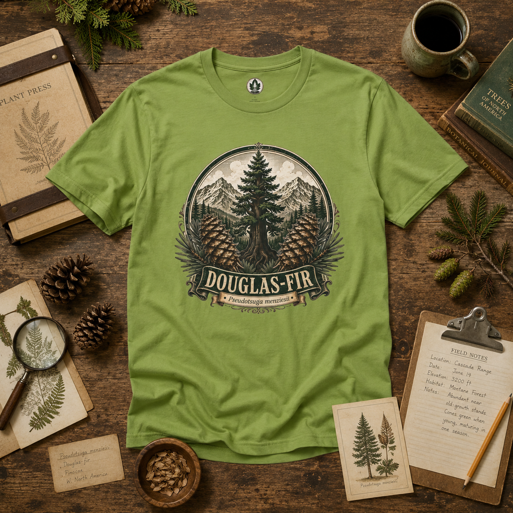 Douglas-Fir, Pseudotsuga menziesii T‑Shirt