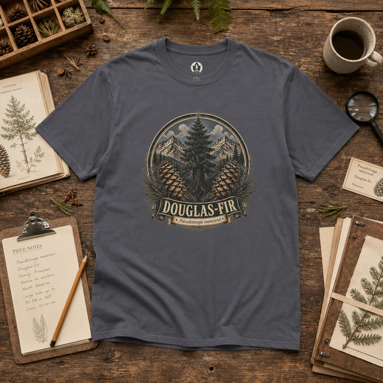Douglas-Fir, Pseudotsuga menziesii T‑Shirt