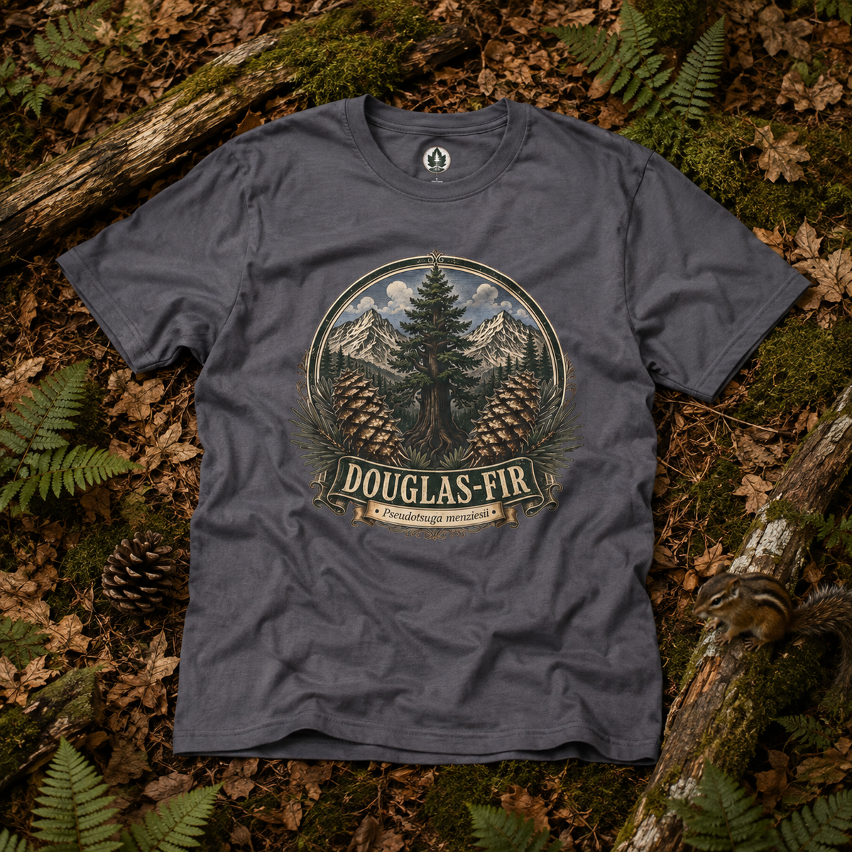 Douglas-Fir, Pseudotsuga menziesii T‑Shirt