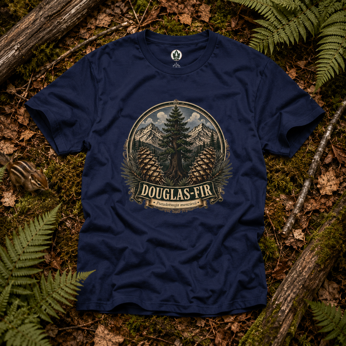 Douglas-Fir, Pseudotsuga menziesii T‑Shirt