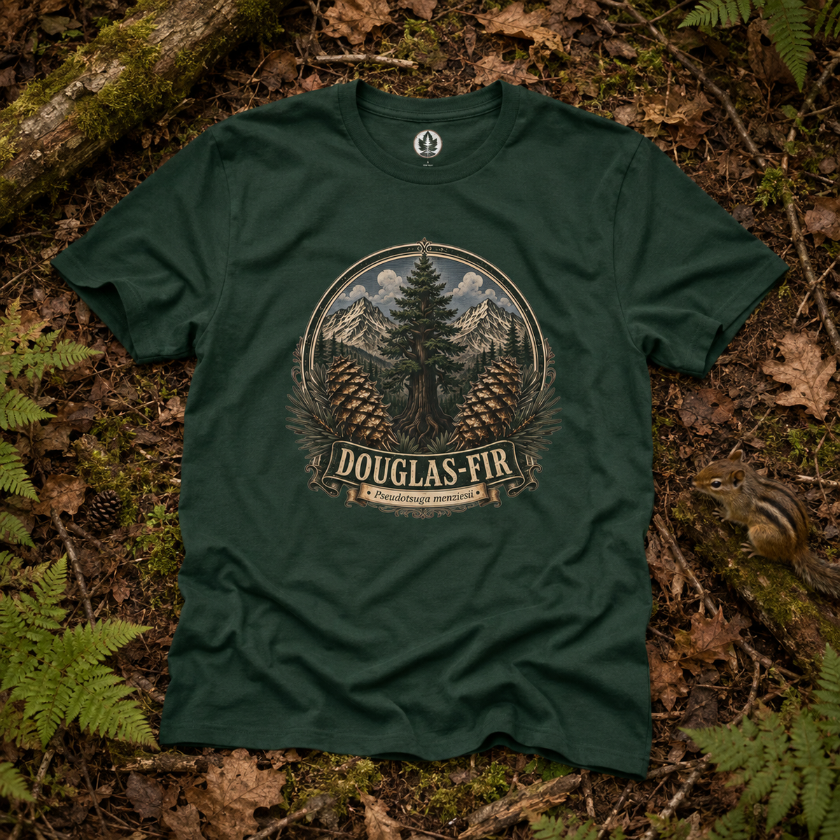 Douglas-Fir, Pseudotsuga menziesii T‑Shirt