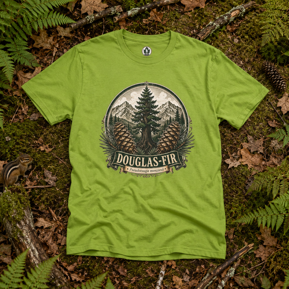 Douglas-Fir, Pseudotsuga menziesii T‑Shirt