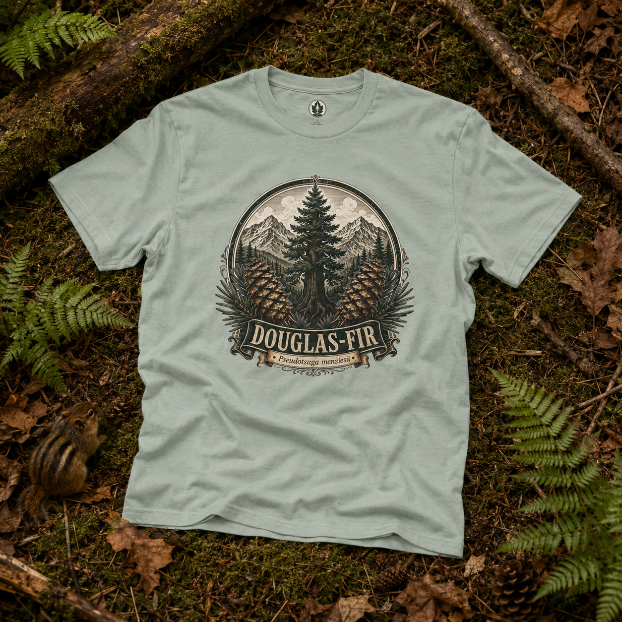 Douglas-Fir, Pseudotsuga menziesii T‑Shirt