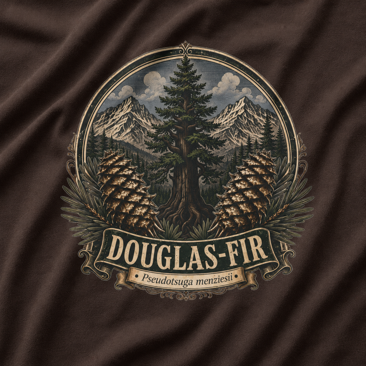 Douglas-Fir, Pseudotsuga menziesii T‑Shirt