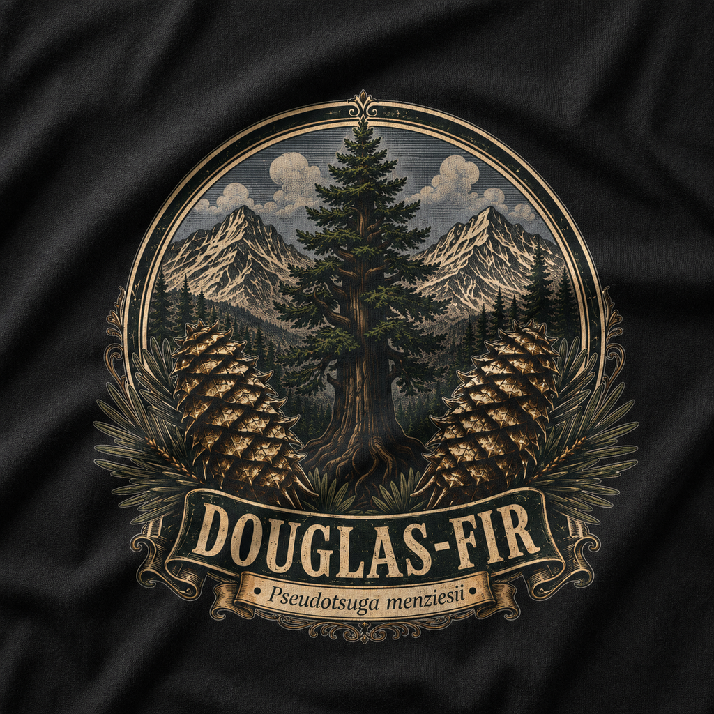 Douglas-Fir, Pseudotsuga menziesii T‑Shirt