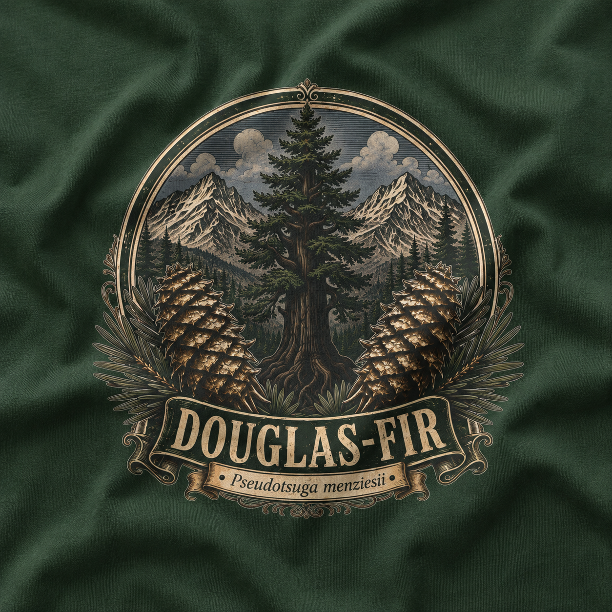 Douglas-Fir, Pseudotsuga menziesii T‑Shirt