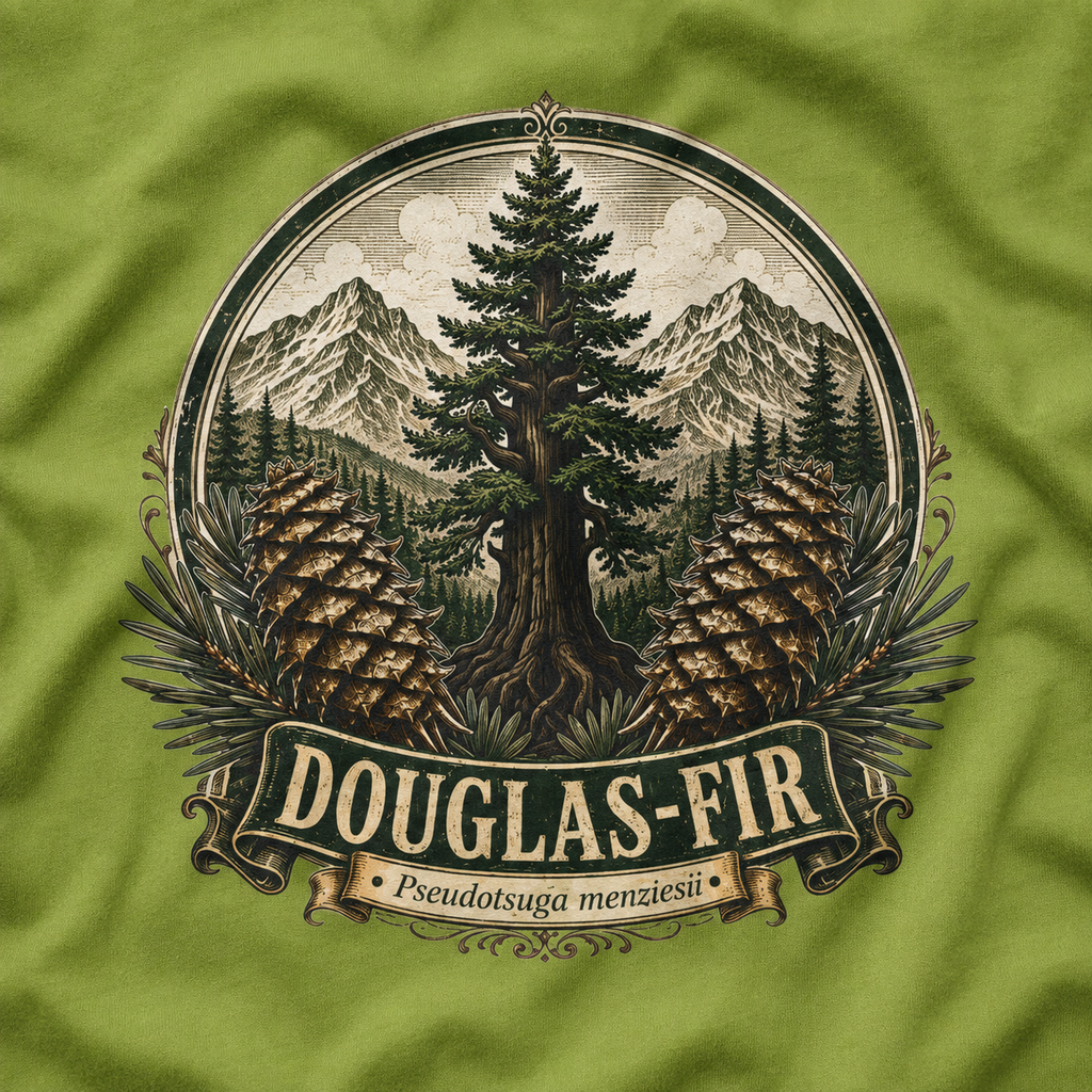 Douglas-Fir, Pseudotsuga menziesii T‑Shirt