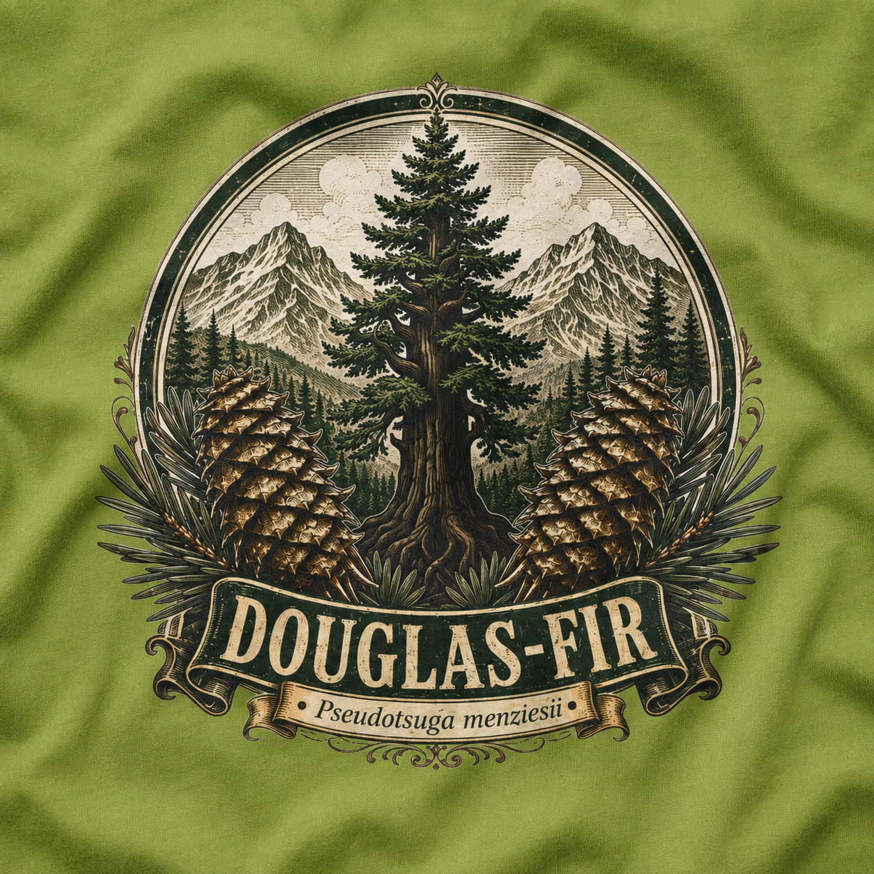 Douglas-Fir, Pseudotsuga menziesii T‑Shirt