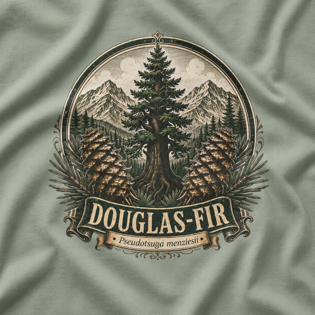 Douglas-Fir, Pseudotsuga menziesii T‑Shirt